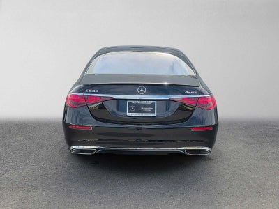 2026 Mercedes-Benz S 580 4MATIC® Sedan