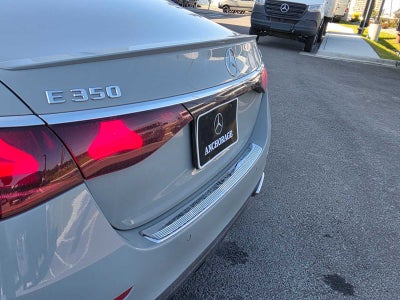 2026 Mercedes-Benz E 350 4MATIC® Sedan