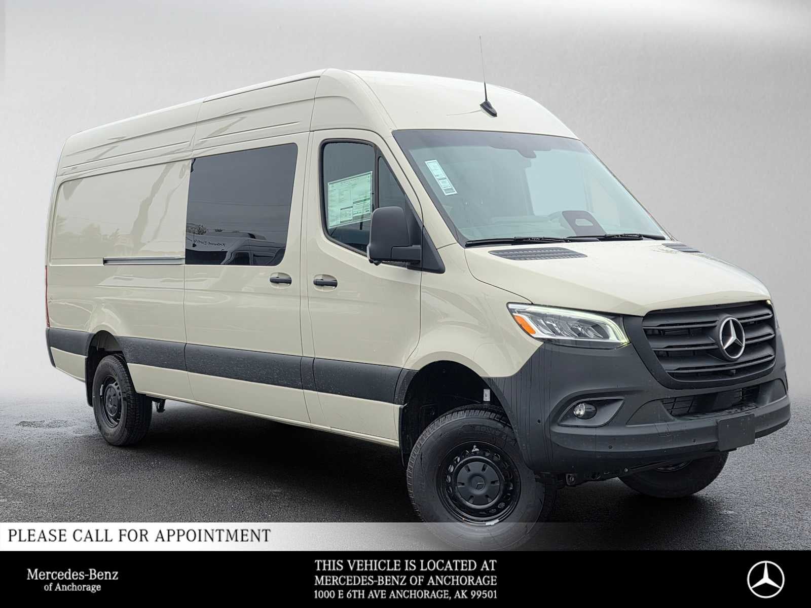2026 Mercedes-Benz Sprinter Crew 2500 High Roof I4 Diesel HO 170 AWD